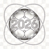 2026世界杯中文官方网站绿色足球主题Logo